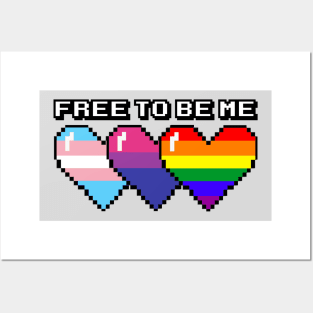 Free To Be Me Posters and Art